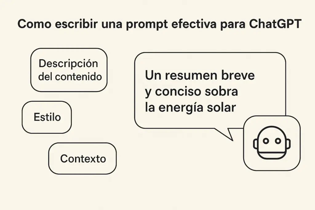 Como generar un prompt con chatGPT